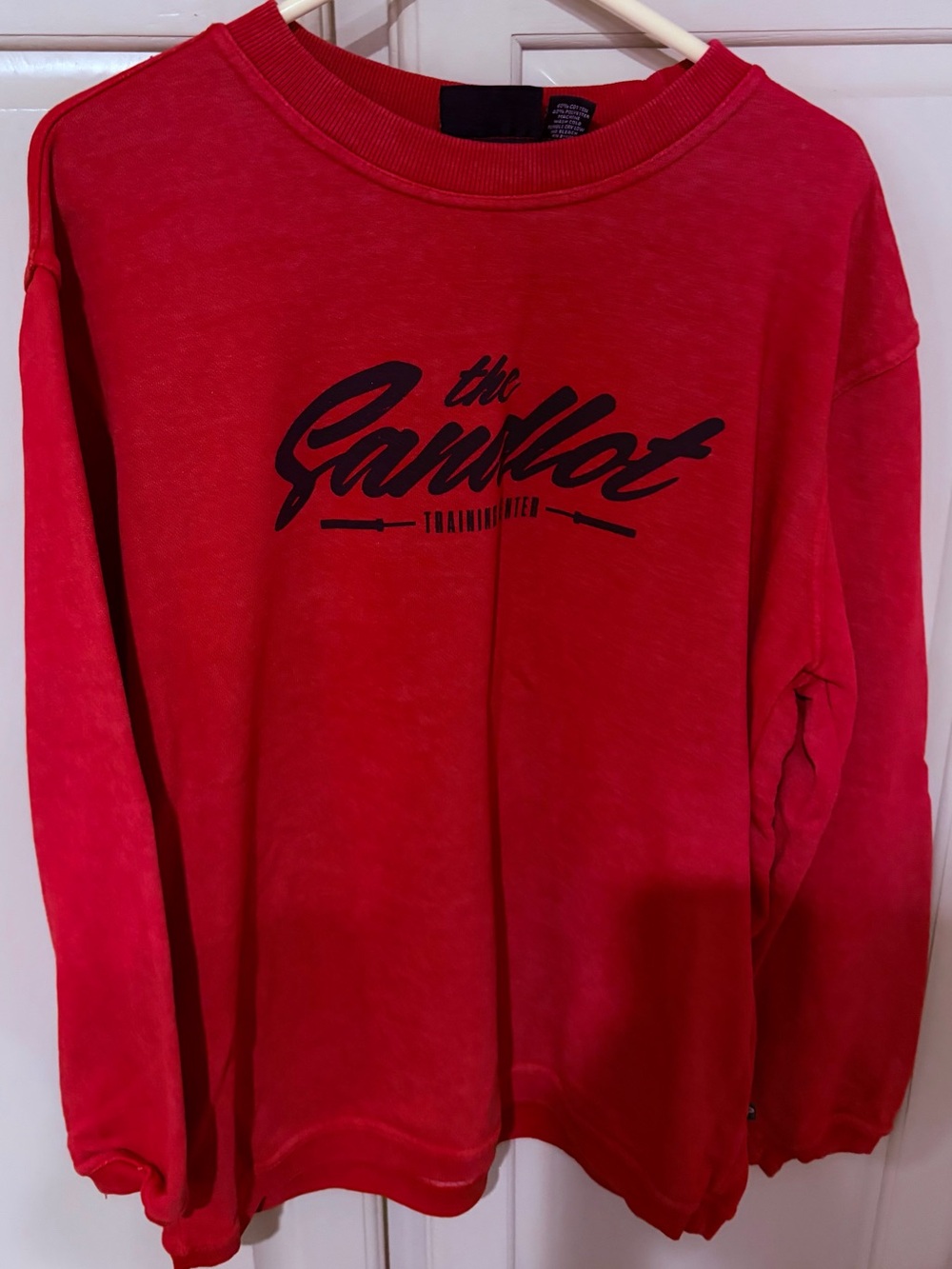 Red Sandlot Crewneck Sweatshirt Casual Pullover unisex